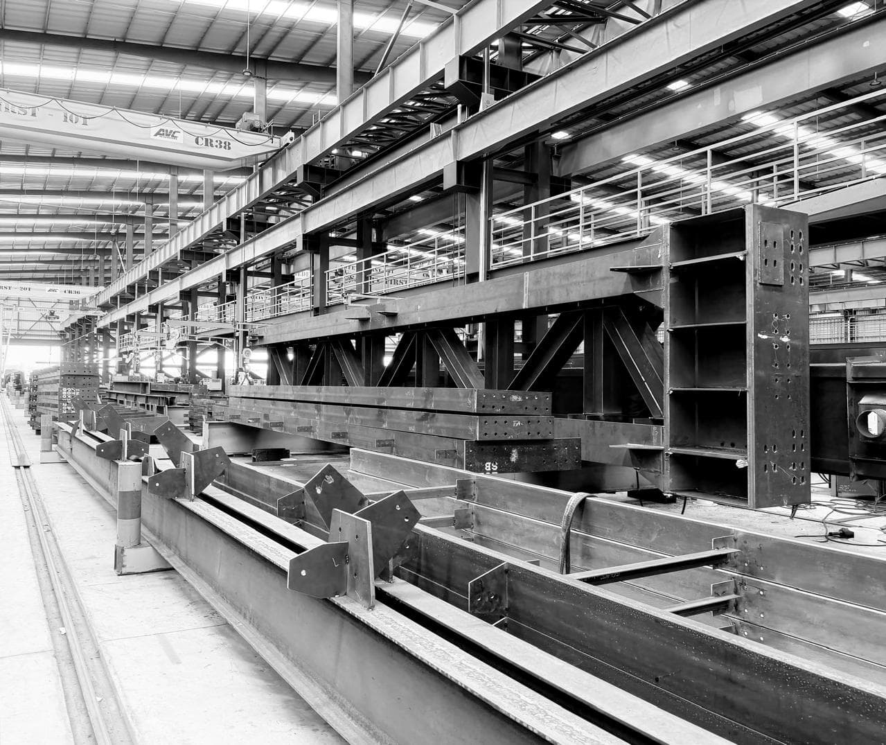 Steel fabrication facility